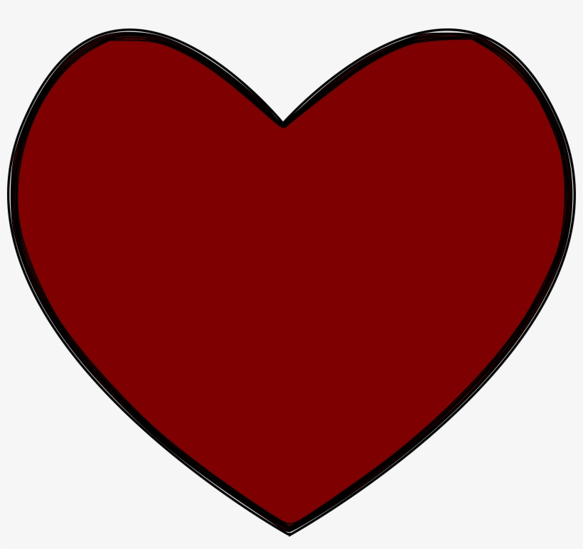 Download Heart Svg Freeuse Stock Heart Clip Art 2400x2145 Png Download Pngkit