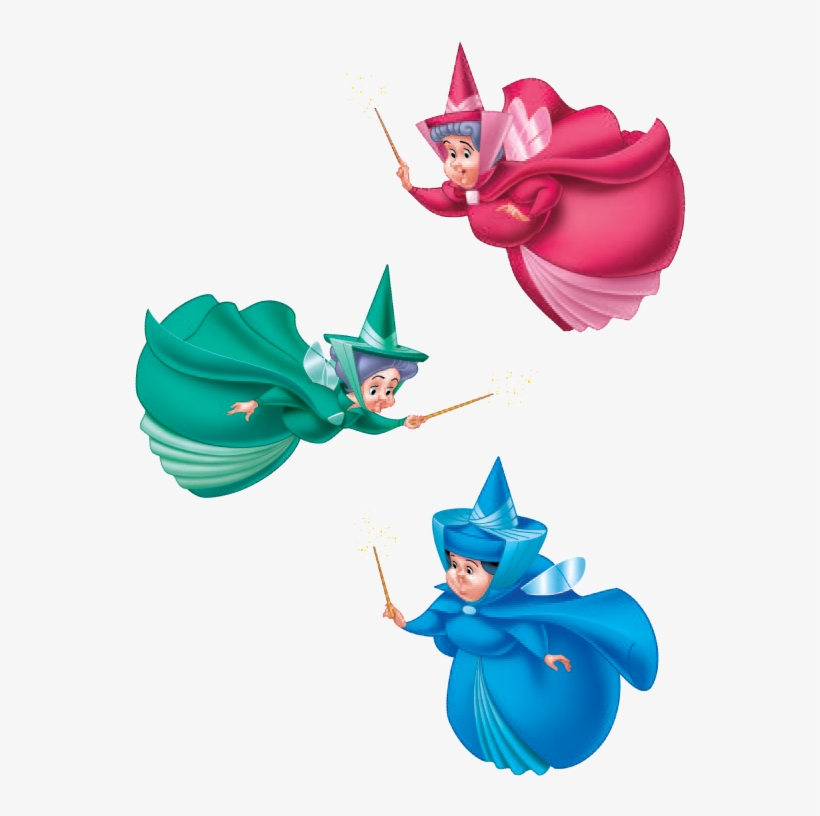 Sleeping Beauty Fairies - Sleeping Beauty Fairies Png, transparent png
