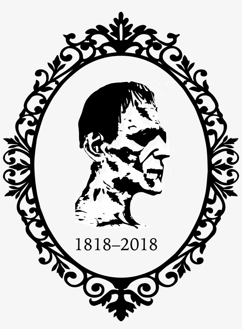 Frankenstein Bicentennial Undergraduate Conference - Vintage Oval Frame Vector, transparent png