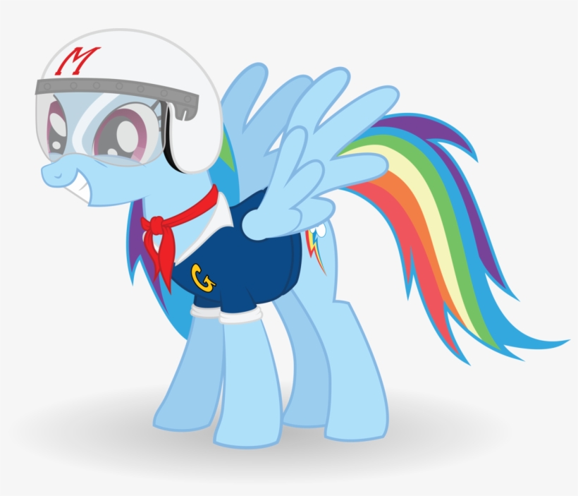 Justablankflank, Rainbow Dash, Safe, Speed Racer - My Little Pony: Friendship Is Magic, transparent png