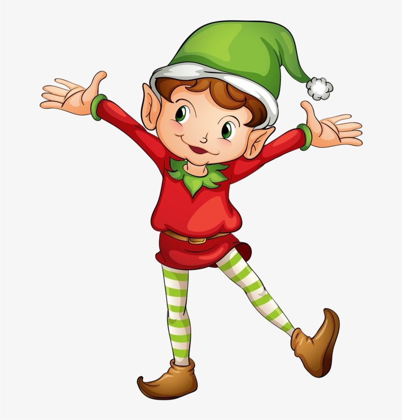 Image Royalty Free Download Png Elves Xmas And Pattern - Cartoon Elves, transparent png