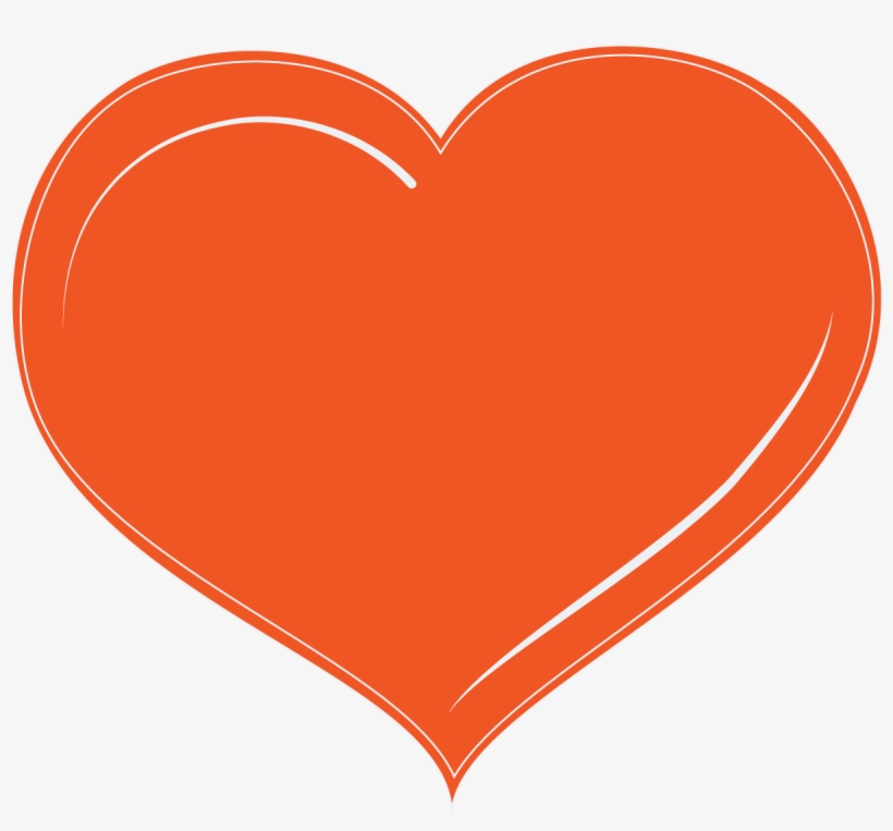Orange Heart Png Download Orange Love Heart 1200x1200 PNG Download