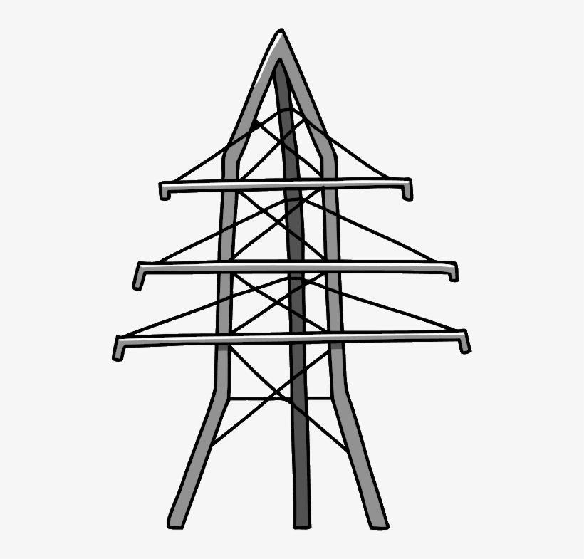 Transmission Tower Png Picture - Transmission Tower, transparent png
