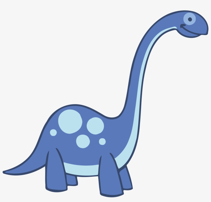 Big Image - Brontosaurus Clipart, transparent png