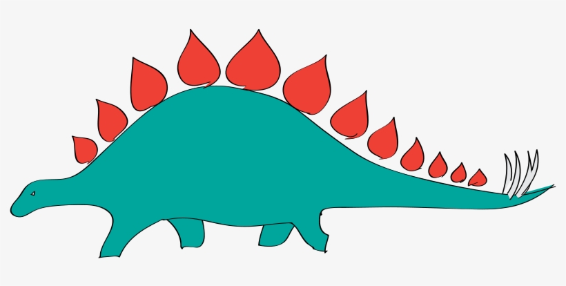 Stegosaurus Dinosaur Toy Rubber Toy Rubber - Stegosaurus Clip Art, transparent png