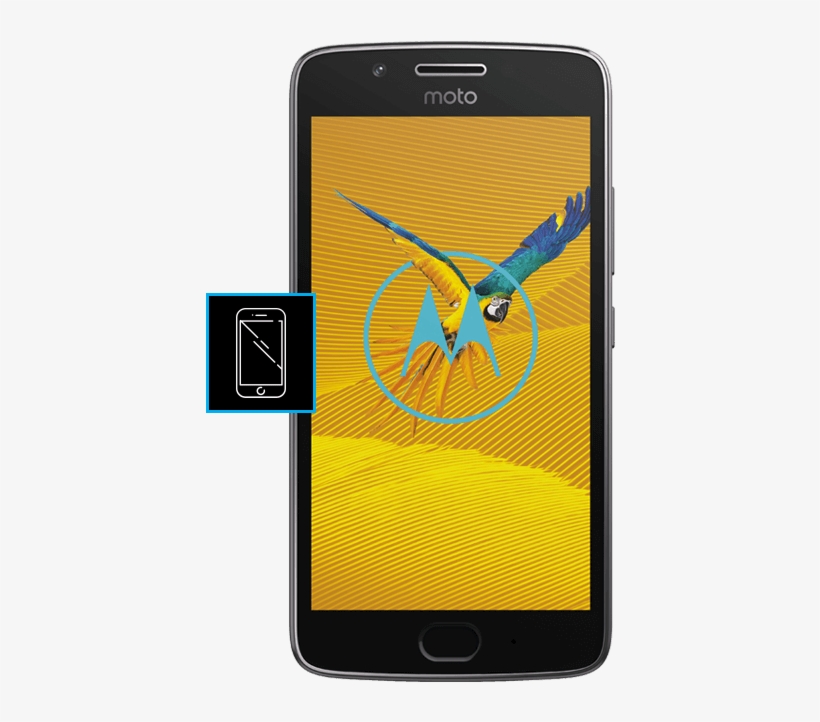 Motorola Broken Screen Replacement, Moto Display Replacement - Lenovo Cell Phone Moto G5, Gold, transparent png