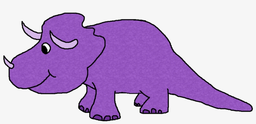Purple Dinosaur Clipart - Dinosaur Clip Art, transparent png