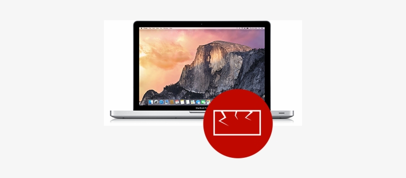 Got A Cracked Screen - Apple Macbook Pro, transparent png
