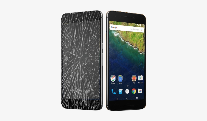 Huawei Cracked Screen Repairs - Exian Google Nexus 6p Tempered Glass Screen Guard Clear, transparent png