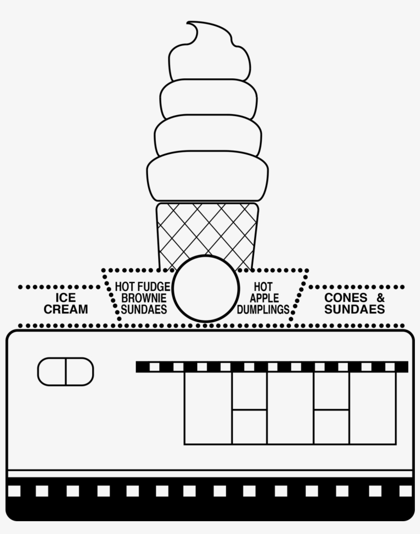 T-shirt Design By Lee Mark For This Project - Ice Cream Cone, transparent png