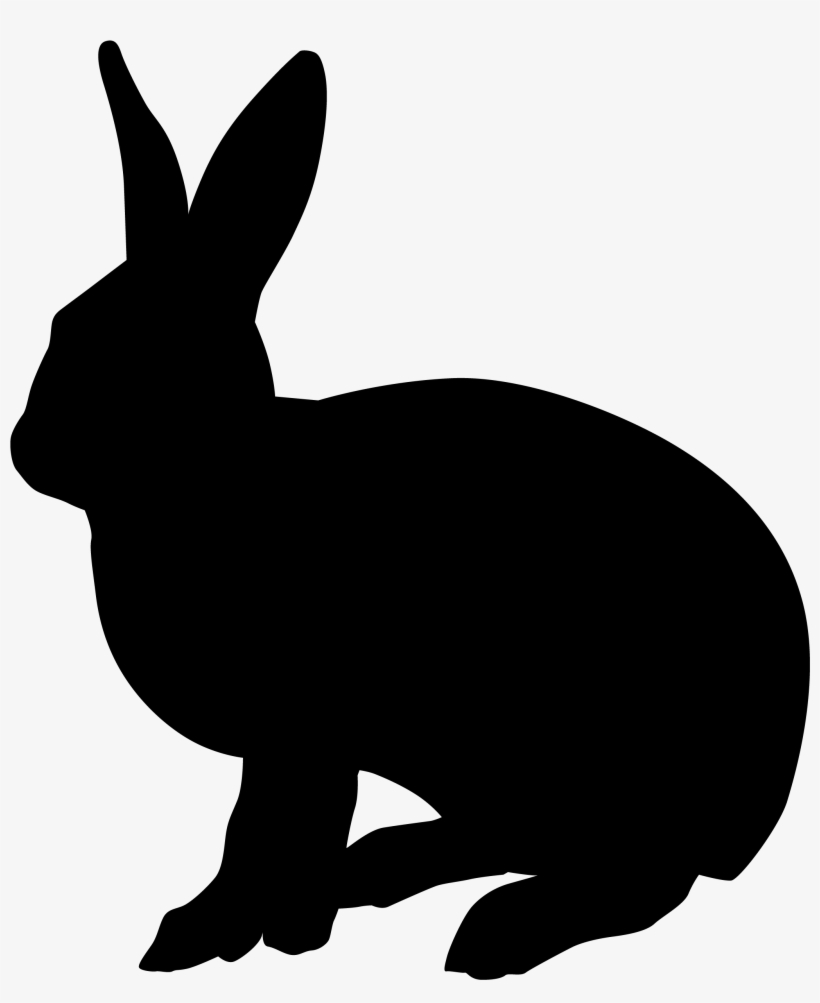 Alice In Wonderland Rabbit Silhouette At Getdrawings - Hippo Silhouette Clip Art, transparent png