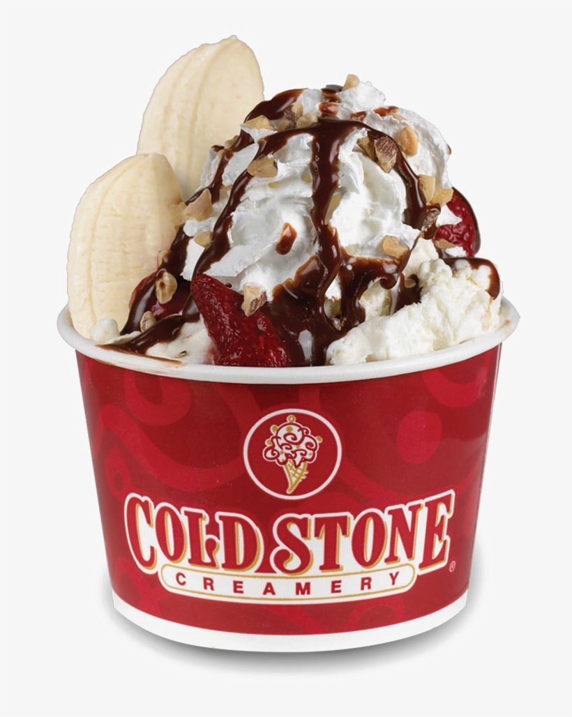 Ice Cream Sundae Png Background Image - Cold Stone Ice Cream .png, transparent png