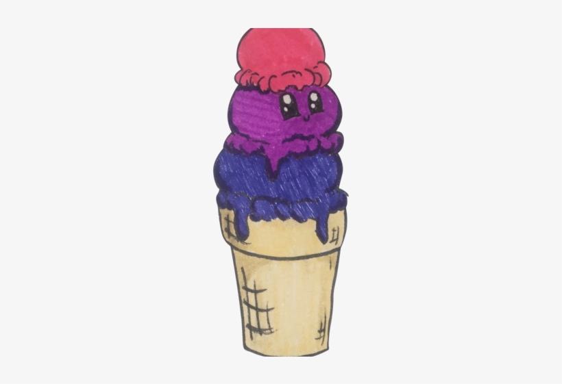 Ice Cream - Drawing, transparent png