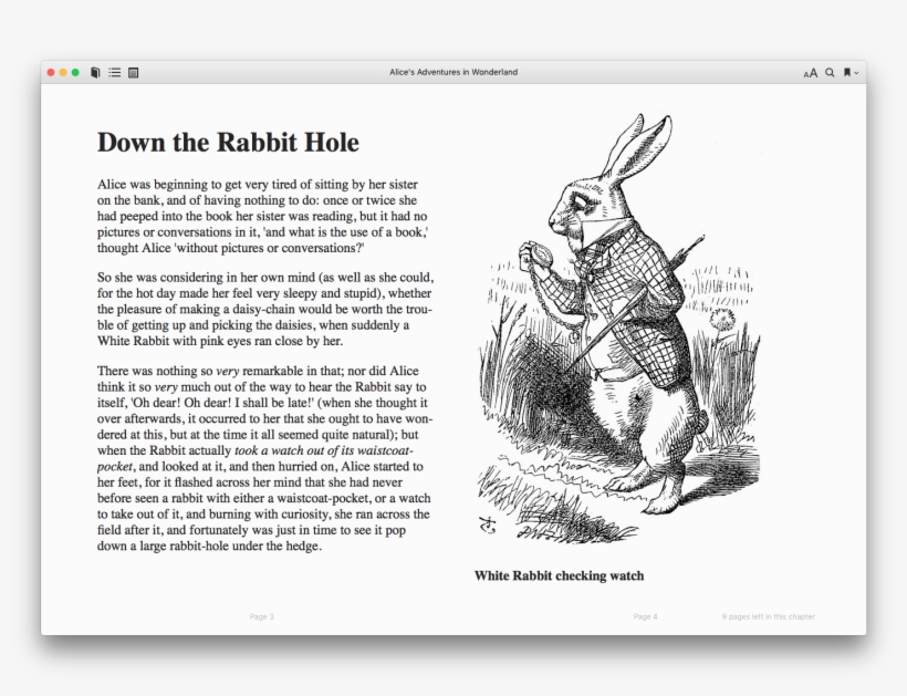 From Lewis Carroll "alice's Adventures In Wonderland\ - Alice In Wonderland Rabbit Illustration, transparent png