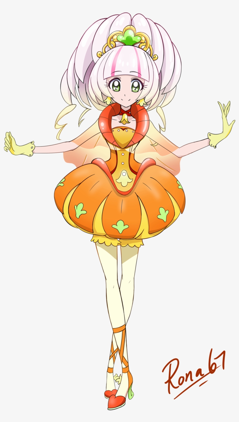 Cure Pumpkin - Magical Girl Pretty Miyuki, transparent png