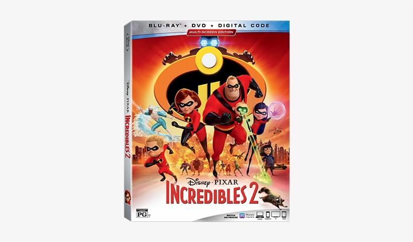 Mb Product Incredibles2 Bluray 98a1b9b7 - Incredibles 2 Blu Ray Release Date, transparent png