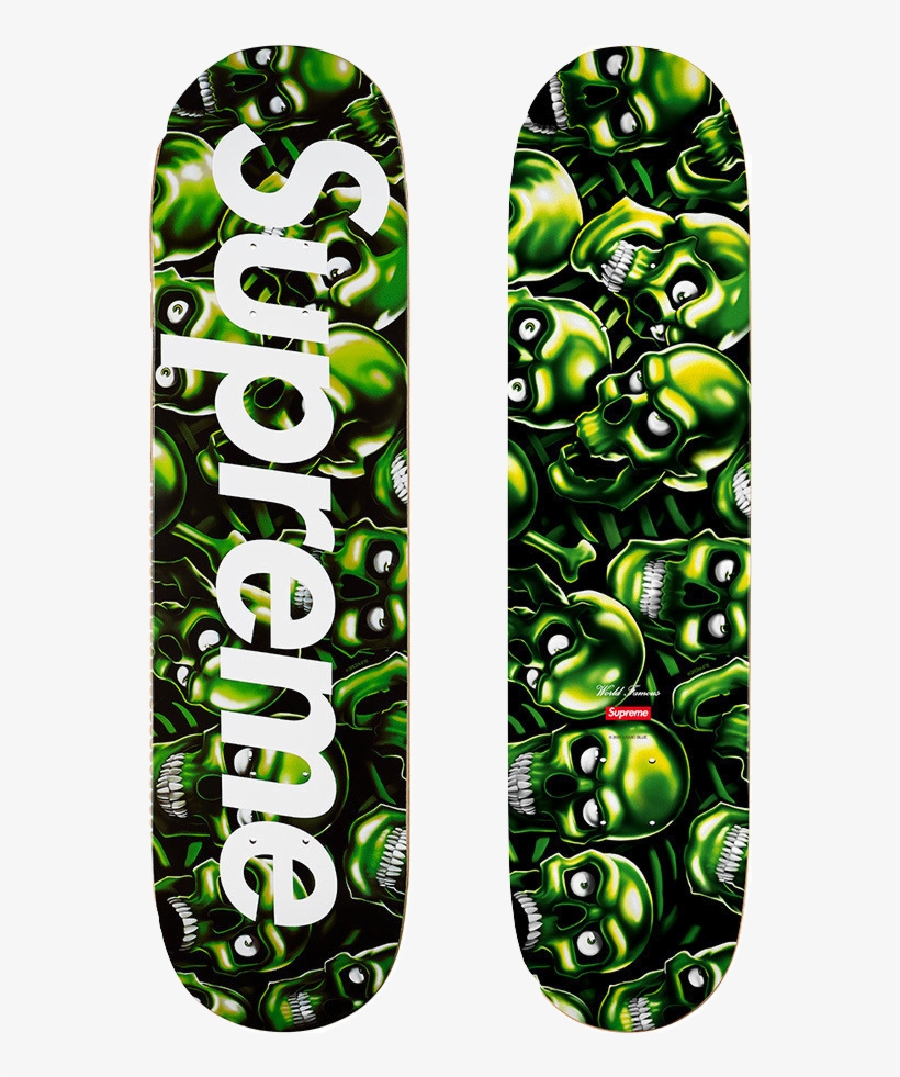 Skull Pile Skateboard Size, transparent png