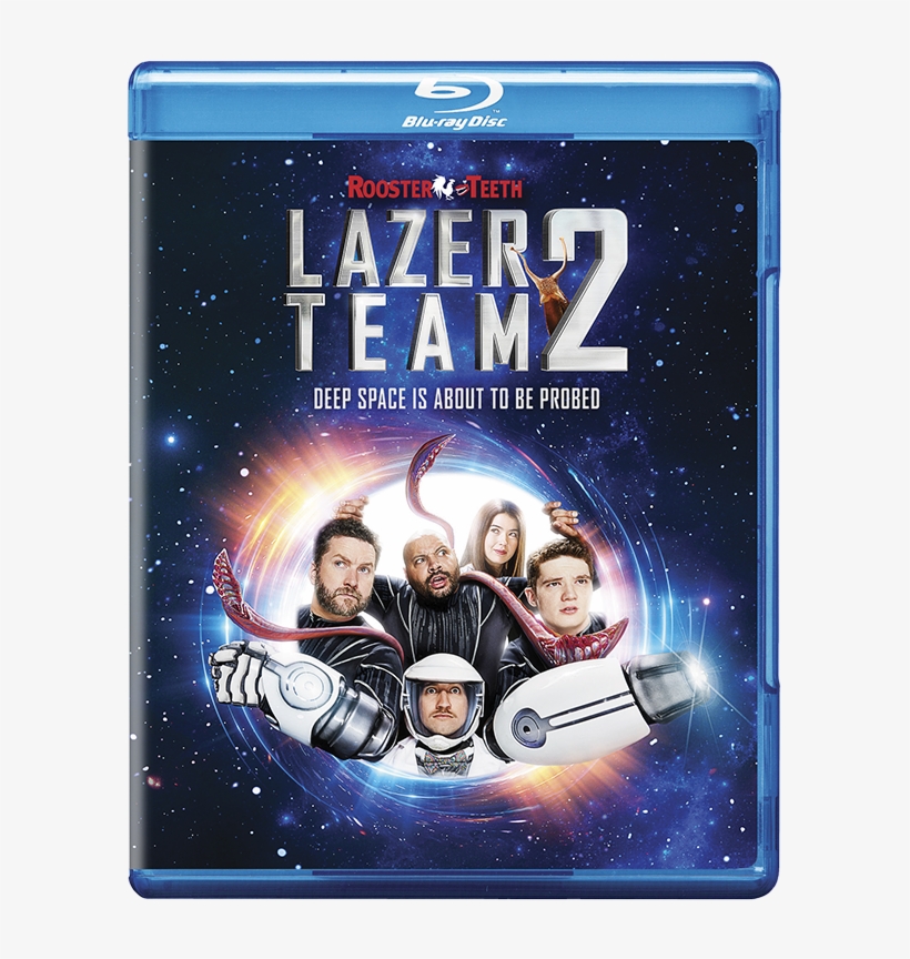 Lazer Team 2 Bluray, transparent png