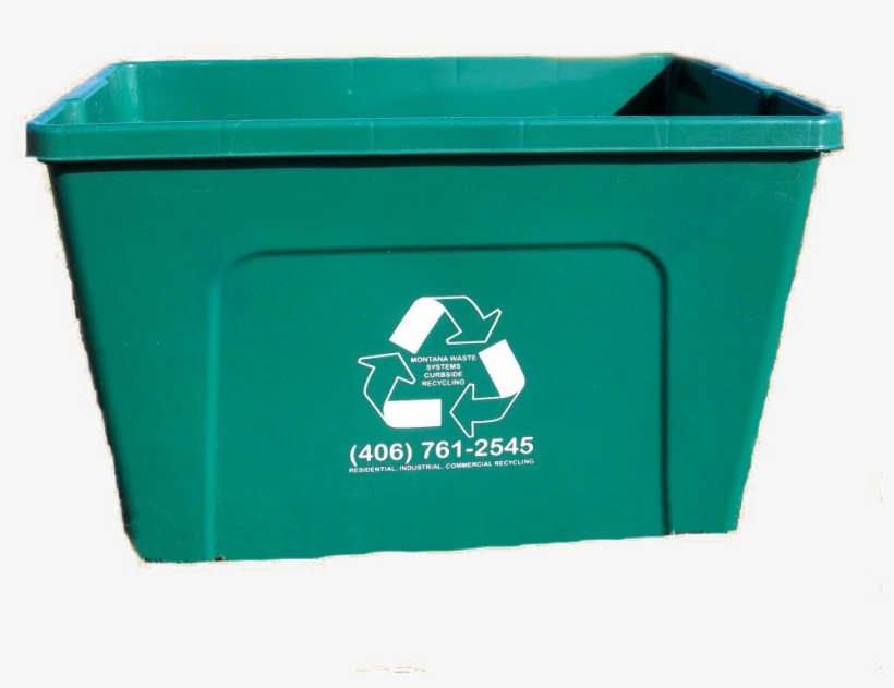 The Recycle Bin Holds About 18 Gallons - Recycling Bin, transparent png