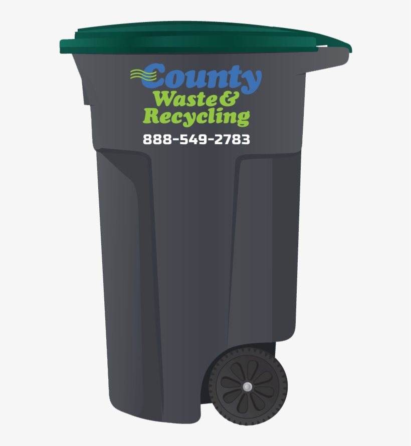 65-gallon Container Garbage Collection Service - Recycling, transparent png