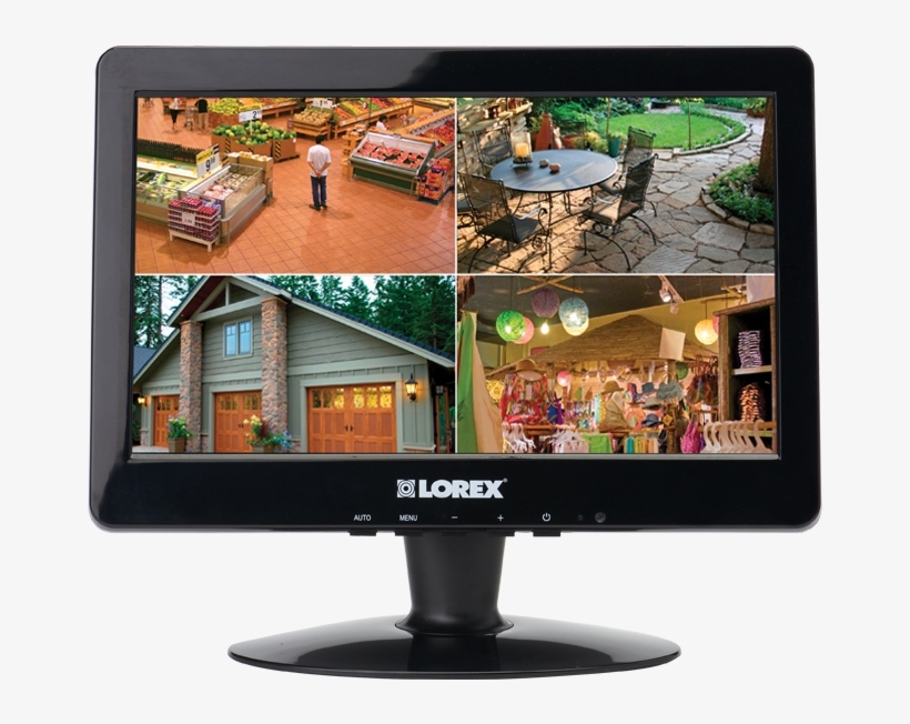 13inch Led Security Monitor For Security Camera Dvr - Lorex Complete ...