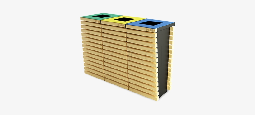 Metal Recycle Bins With Special Colour Comunication - Kosz Do Segregacji Odpadów, transparent png
