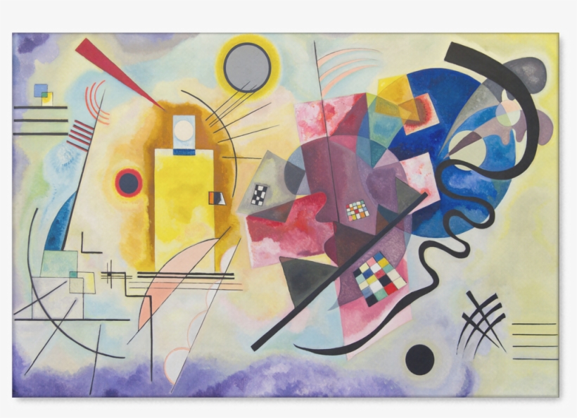Jaune Rouge Bleu - Wassily Kandinsky, transparent png