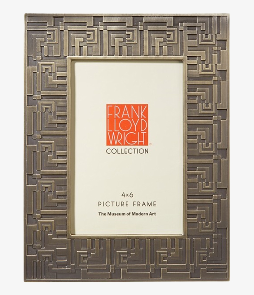 Taliesin Metal Frame - Frank Lloyd Wright Heller Gift Picture Frame, transparent png