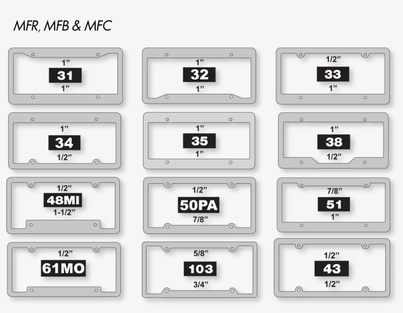 Chrome Plated Metal Frame Styles - Monsters, transparent png