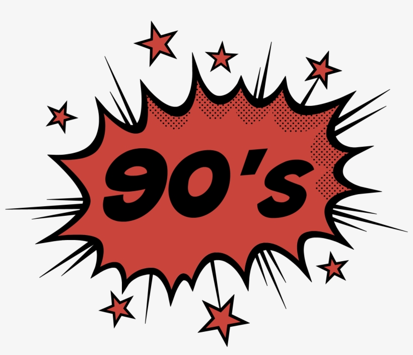 90's - Comic Action Bubbles Png, transparent png