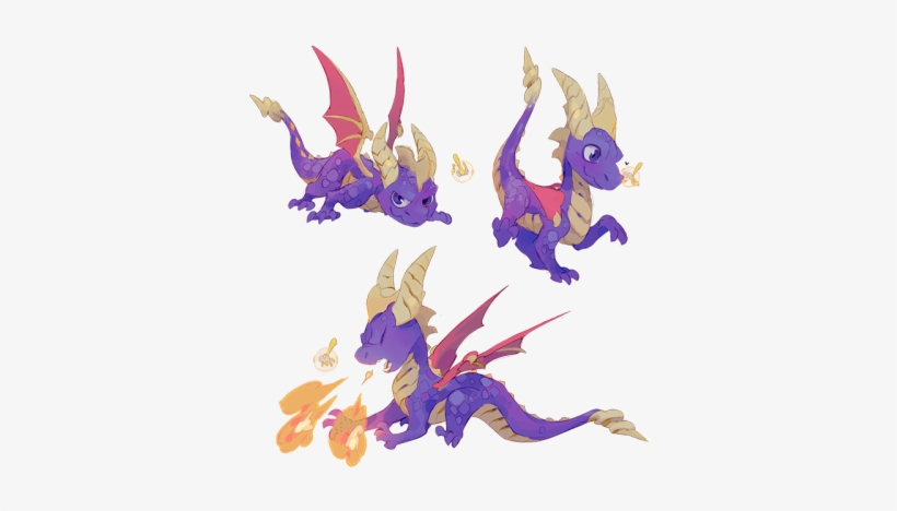 #spyro Reignited#fanart#i Love How These Turned Out - Spyro Reignited Concept Art, transparent png