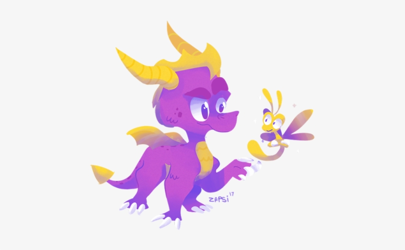 A Messy Spyro Doodle - Cartoon, transparent png