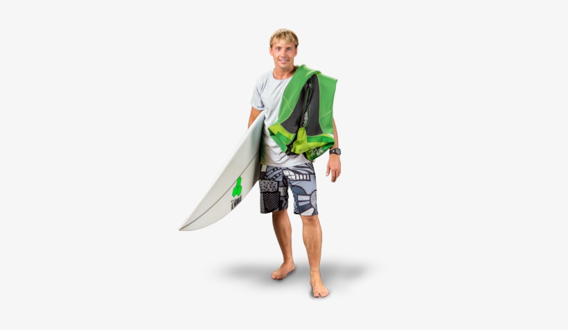 Man With Surfing Board Png Image - Man With Surf Board Png, transparent png