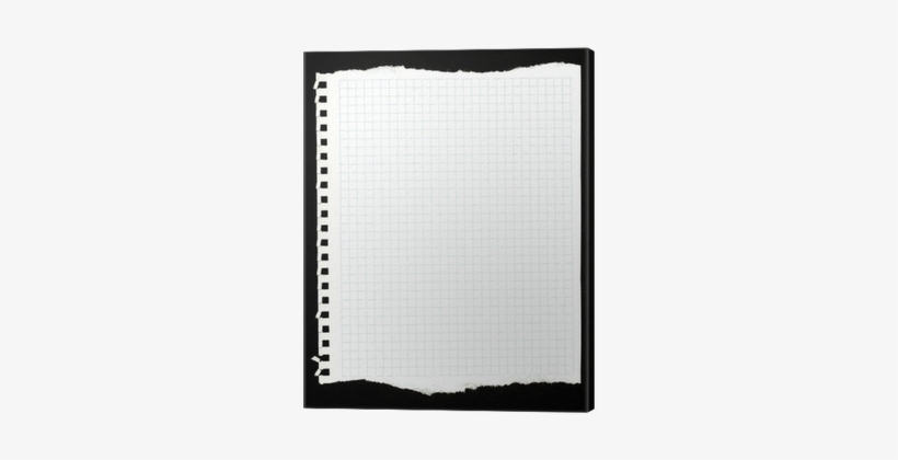 Papel Rasgado, Fondo, Bloc De Notas Canvas Print • - Paper, transparent png