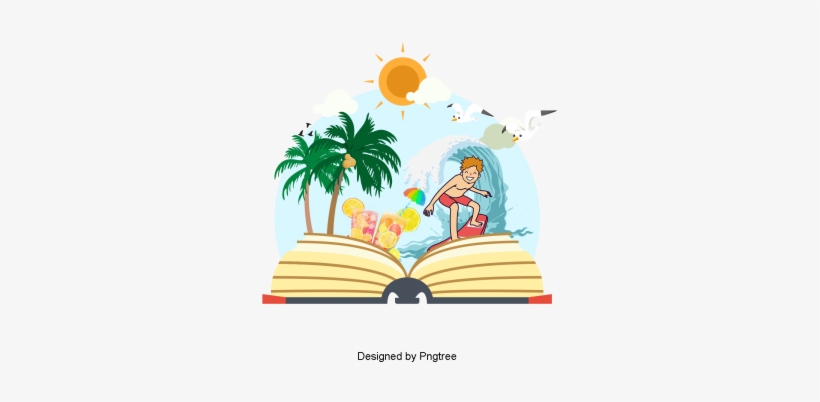 Beautiful Cool Cartoon Cute Hand Painted Creative Book - The World Beautiful By Lilian Whiting, transparent png