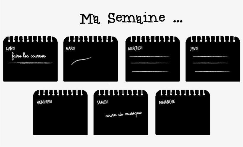 Sticker Ardoise Hebdomadaire Ambiance Sticker Ardoise - Sticker, transparent png
