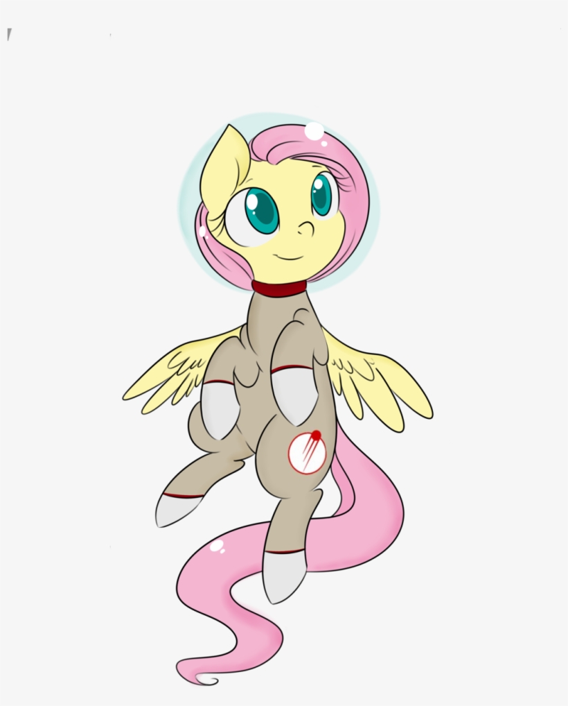 Greenteagreentea, Astronaut, Fluttershy, Safe, Simple - Astronaut Fluttershy, transparent png