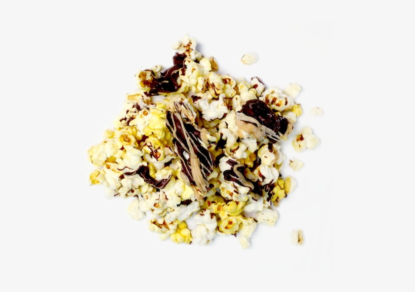 Peanut Butter Cup- Our Classic Movie Popcorn Drizzled - Popcorn, transparent png