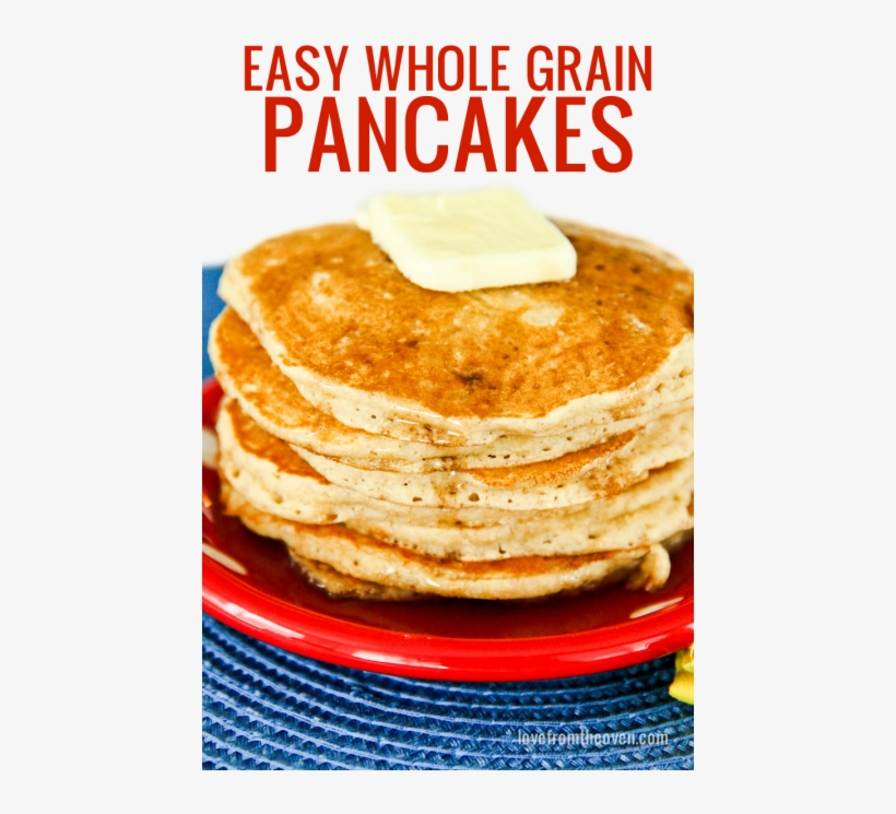 Easy Whole Wheat Pancake Recipe - Gram W Zielone (jaram!), transparent png