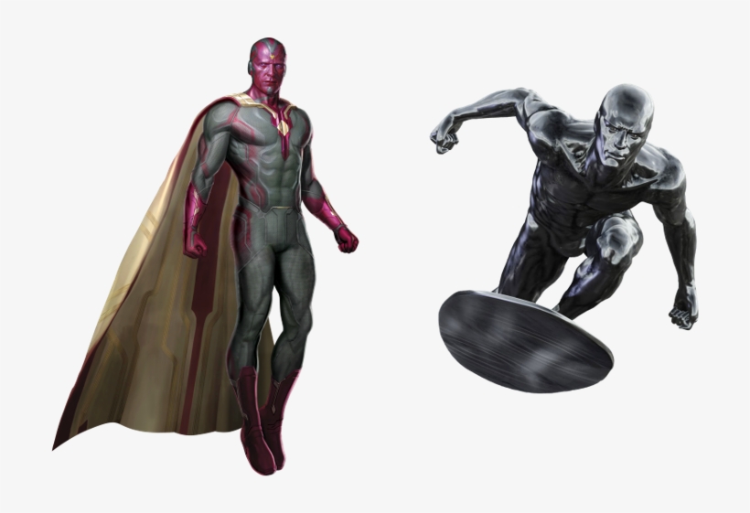 No Caption Provided - Cardboard Cutouts: Avengers: Age Of Ultron - Vision, transparent png