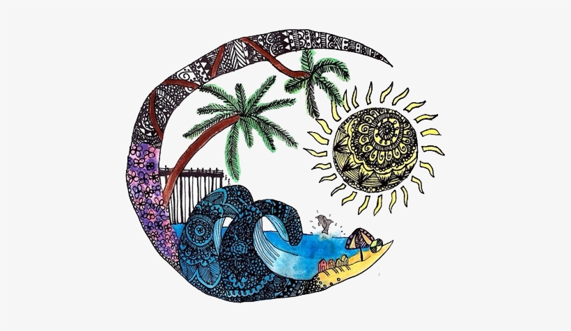 Go To Image - Beach Drawing, transparent png