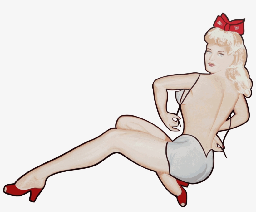 This Free Icons Png Design Of Pin-up Girl 2, transparent png