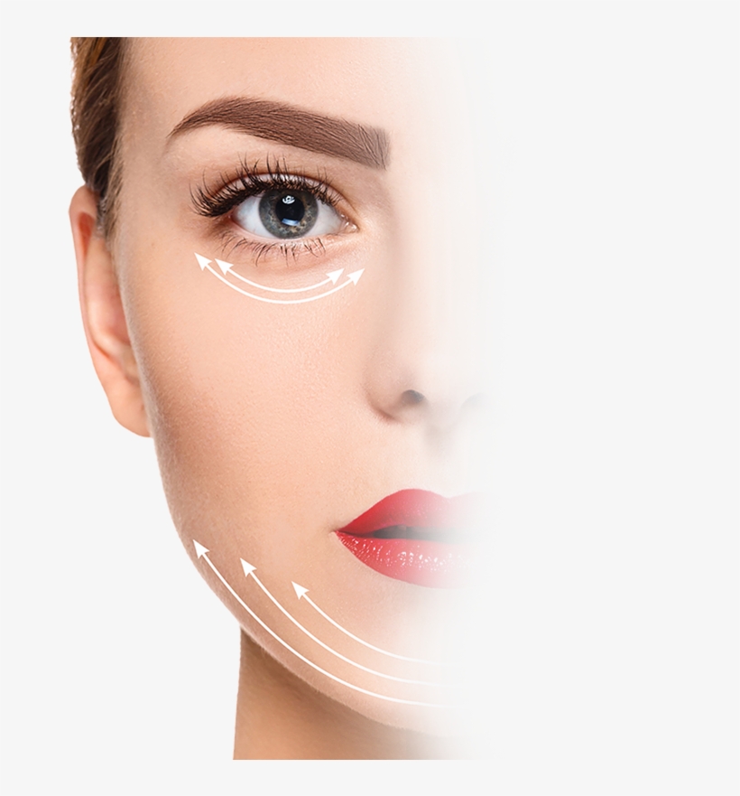 Loss Of Fat From The Face, Droopiness Around The Corners - Facial Face Transparent Png, transparent png