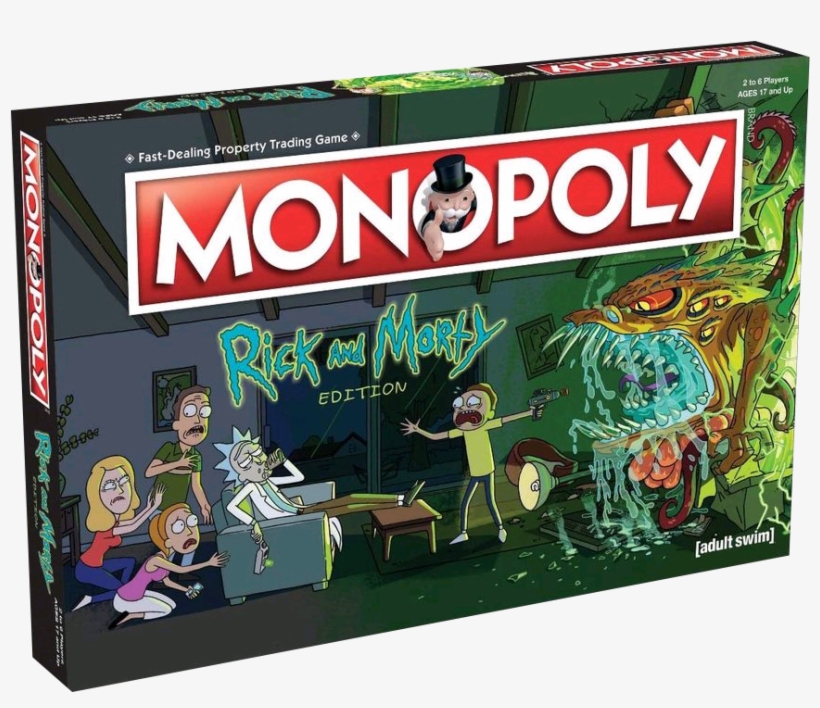 Monopoly - Monopoly - Rick And Morty Edition, transparent png