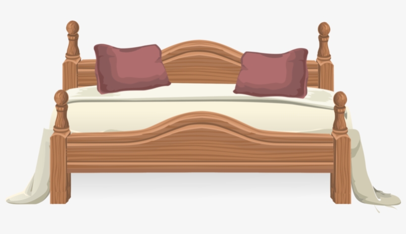 Bed Clipart Free Images Bed Clipart Of Home Images - Wooden Bed Clip Art, transparent png