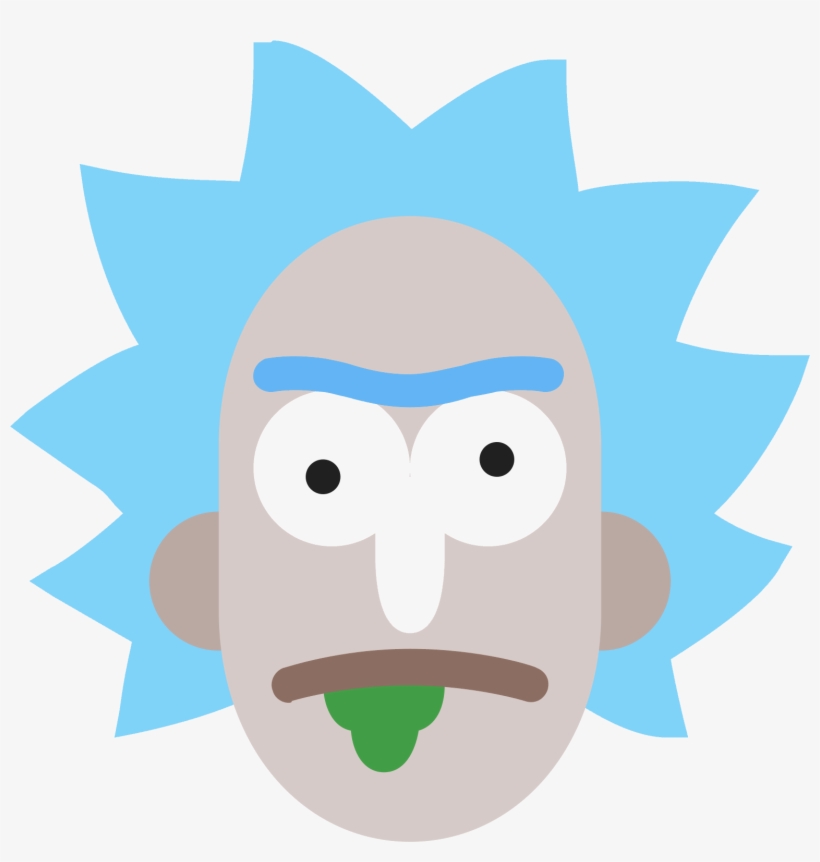 Rick Sanchez Icon - Rick Icon, transparent png