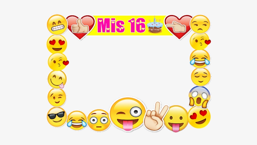 Photo - Marco De Fotos Emoticones, transparent png