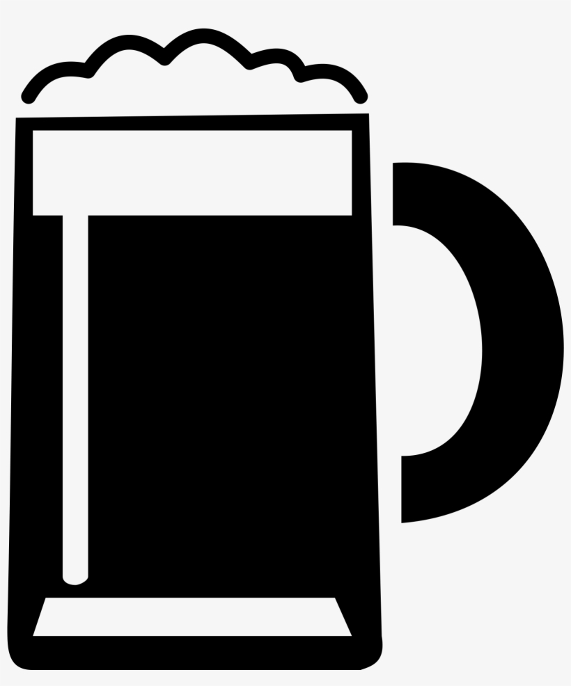 Beer Vector Black And White, transparent png
