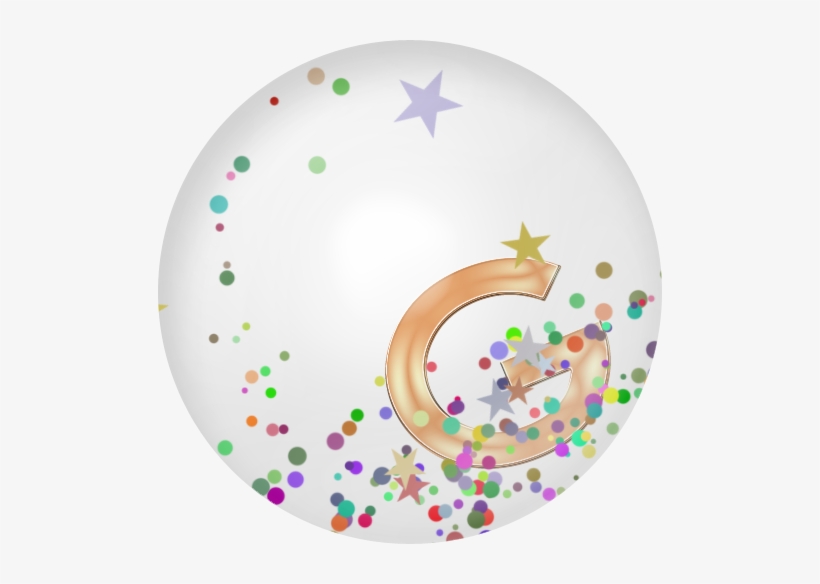 B *✿* Confeti - Number, transparent png