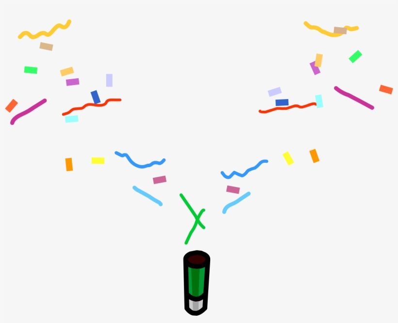 Confetti Blaster Sprite 004 - Club Penguin Confetti, transparent png